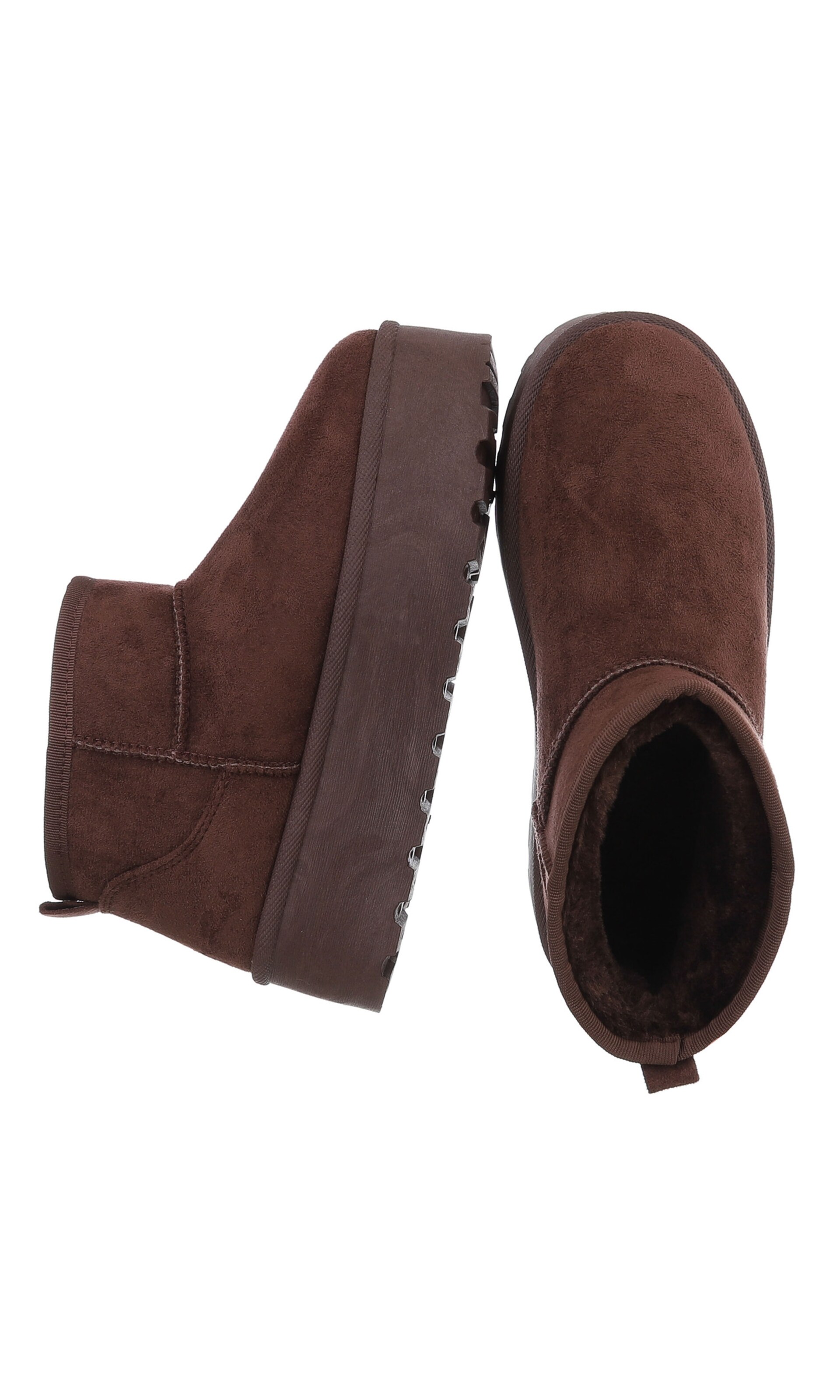 Ital-Design Snow Boots in Brown