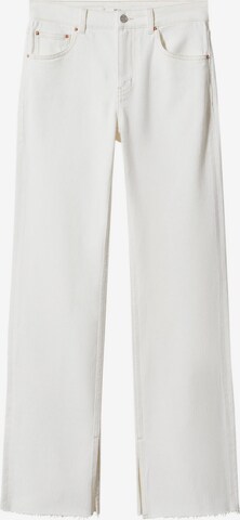 MANGO Slimfit Jeans 'Elle' in Beige: predná strana