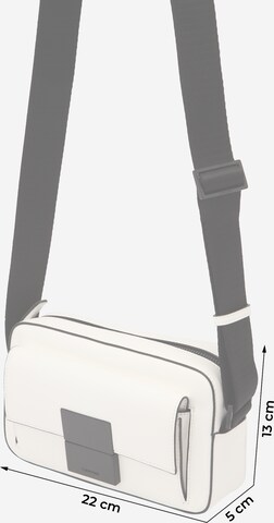 Calvin Klein - Bolso de hombro 'ICONIC' en blanco