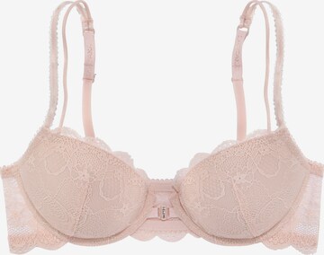 LASCANA Push-up BH in Pink: predná strana