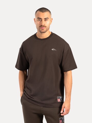Smilodox Shirt in Bruin: voorkant