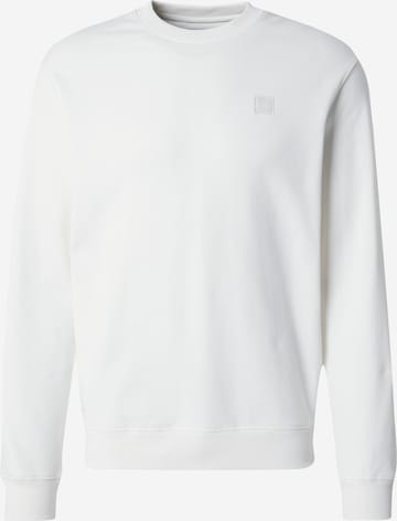 SCOTCH & SODA Sweatshirt 'Seasonal Core' in Weiß: Vorderseite