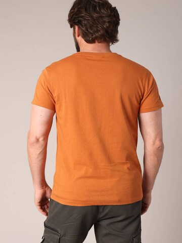 T-Shirt 'Truck' Deeluxe en orange