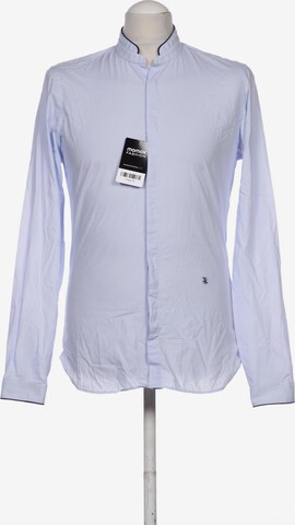 The Kooples Button Up Shirt in S in Blue: front