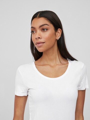 VILA Тениска 'DAISY' в бяло