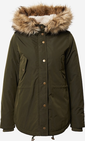 ONLY Winterparka 'ESTHER' in Groen: voorkant