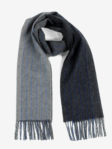 MayTree Scarf 'zweifarbig' in Grey: front