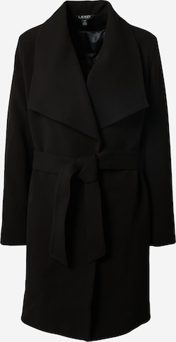 Lauren Ralph Lauren - Abrigo de entretiempo en negro: frente