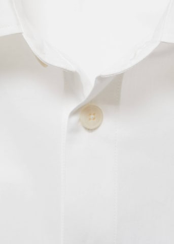 MANGO MAN Regular fit Button Up Shirt 'Antares' in White