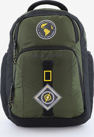 National Geographic Backpack 'New Explorer' in Green: front