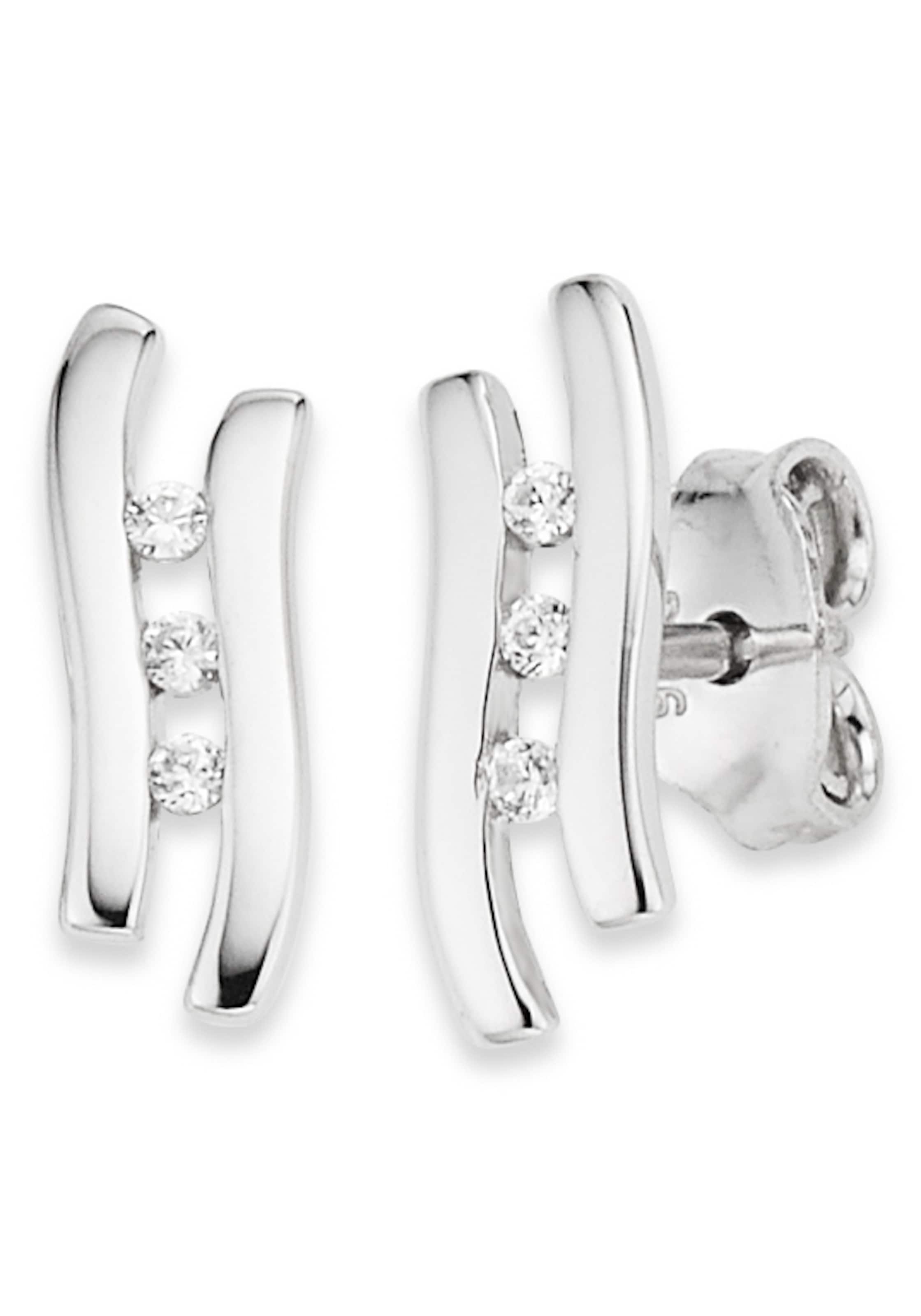 Bruno Banani Ohrringe in Silber: Vorderseite