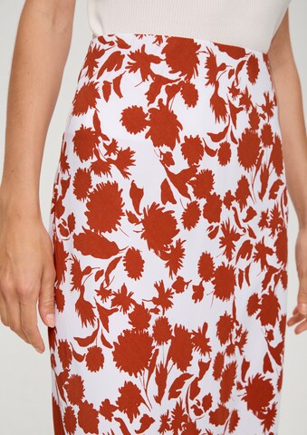 s.Oliver BLACK LABEL Skirt in White