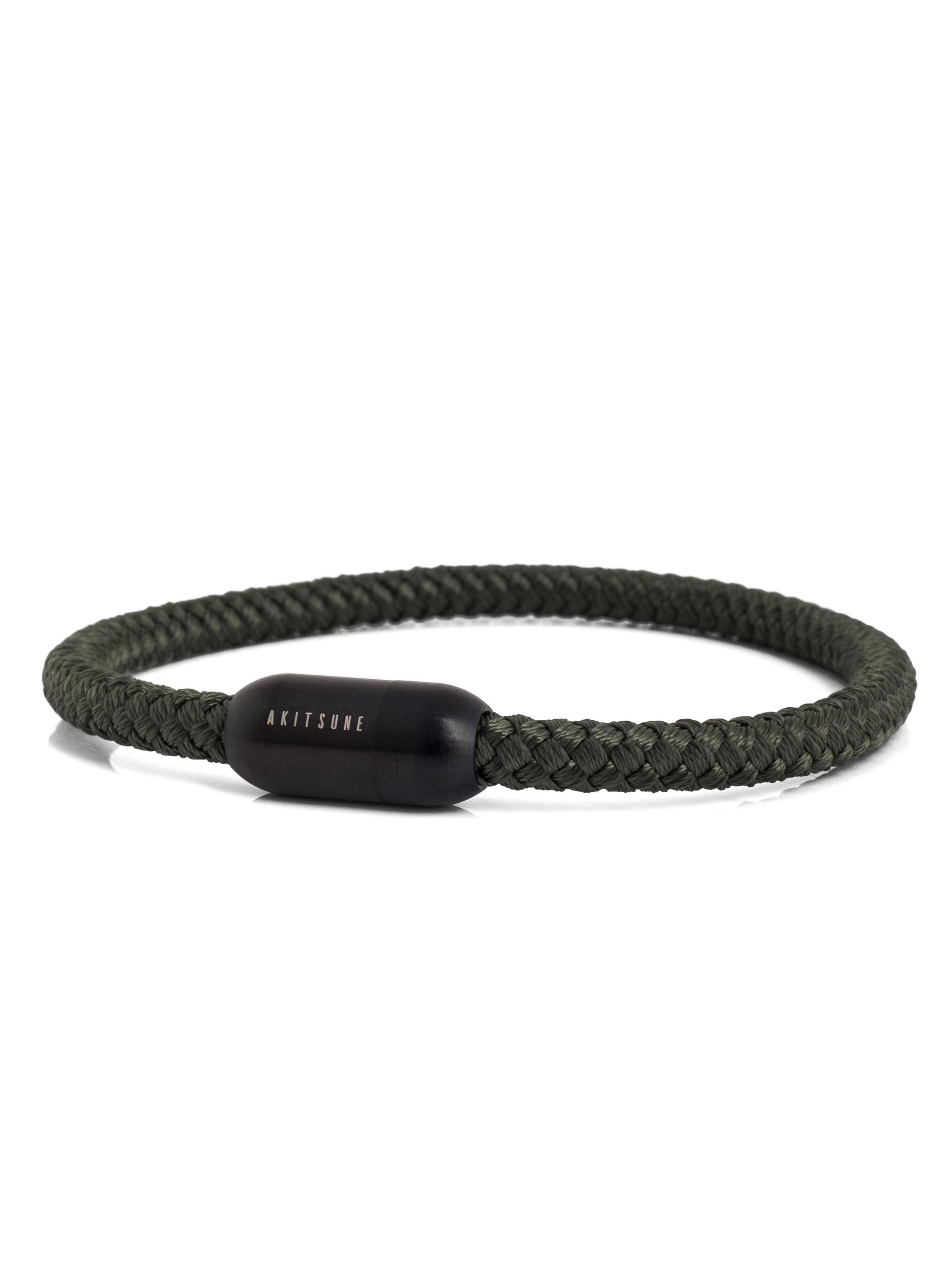 Akitsune Bracelet 'Silvus' in Green: front