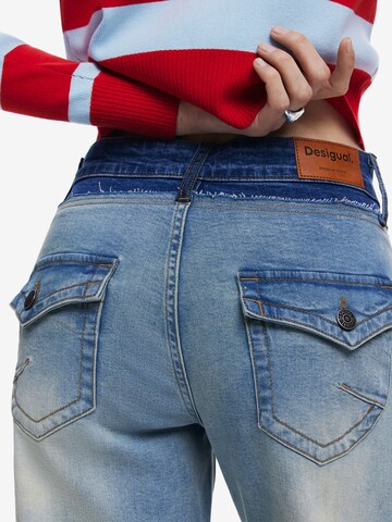 Wide Leg Jean Desigual en bleu