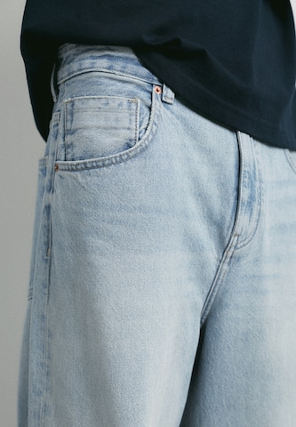 Pull&Bear Baggy Дънки в синьо