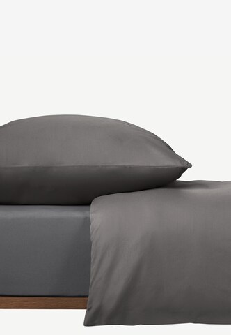 uncover by SCHIESSER Bed Sheet 'New Jersey' in Grey