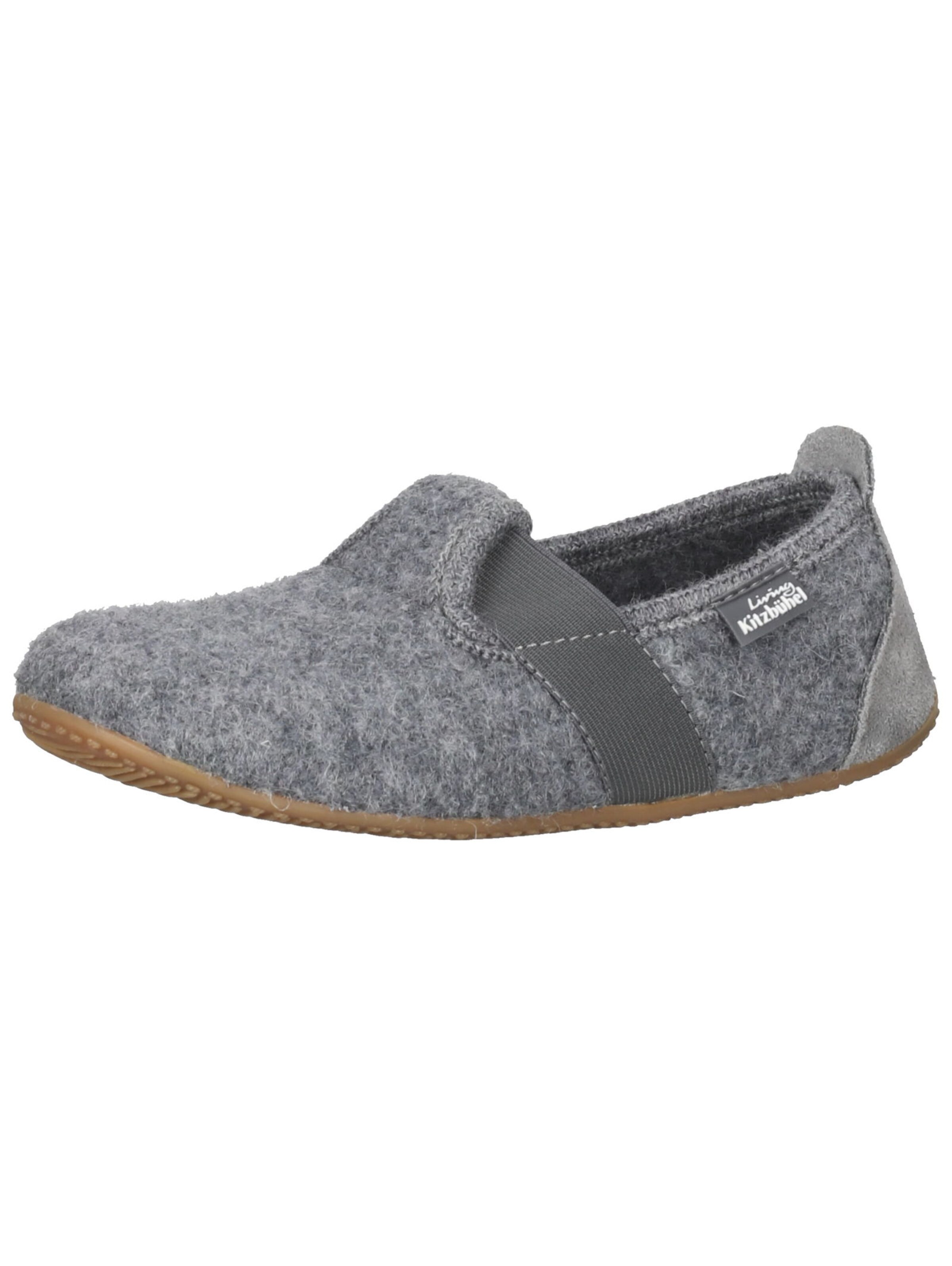 Pantoufle Living Kitzbühel en gris : devant