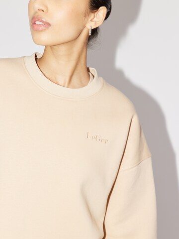 LeGer by Lena Gercke Sweatshirt 'Rosa' in Beige