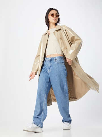 Calvin Klein Jeans Вязаная кофта в Бежевый