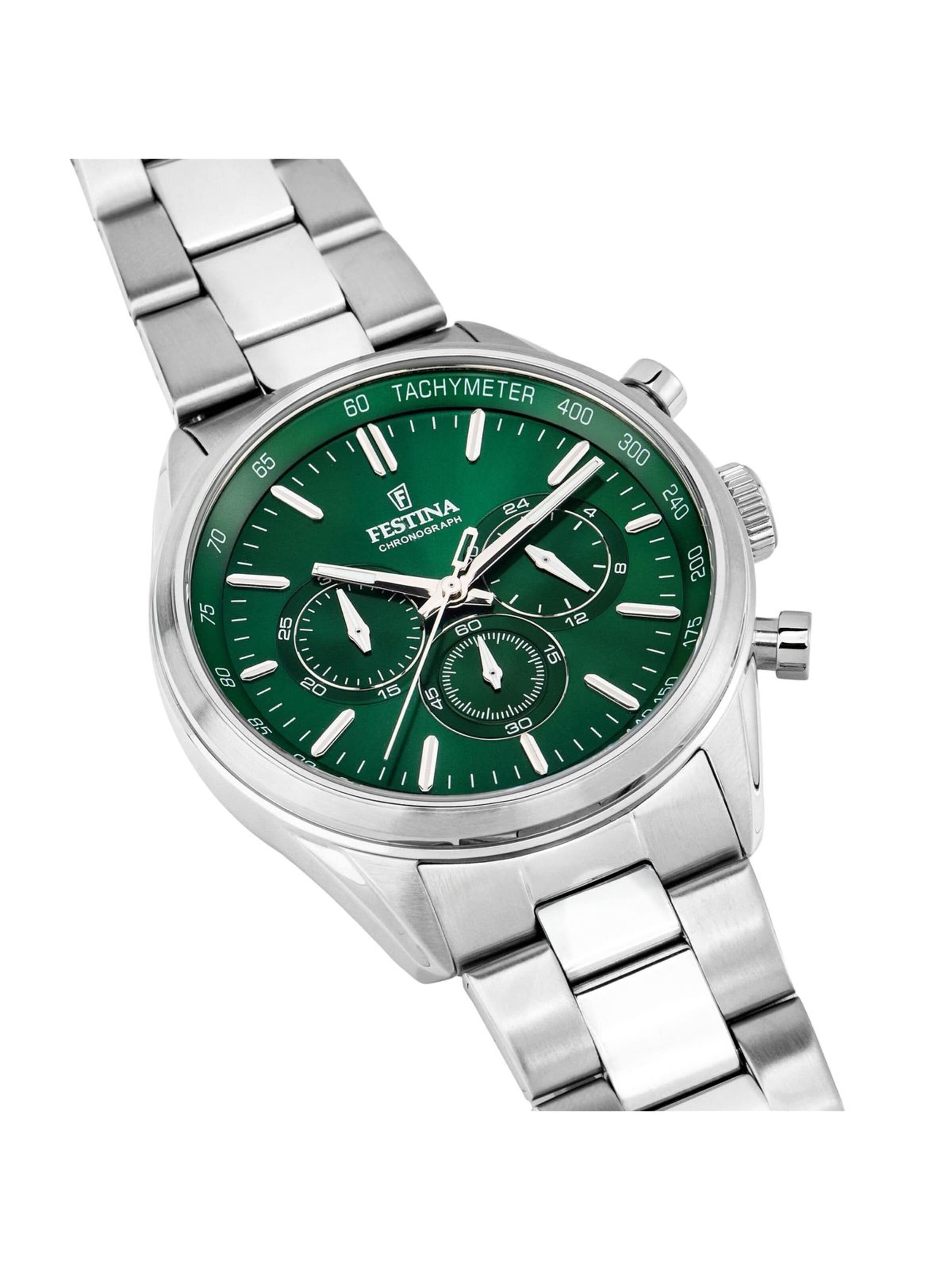 FESTINA Analoog horloge in Groen