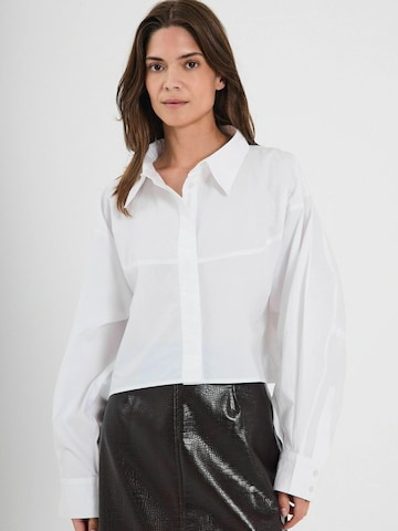 NORR Shirt ' Fraser ' in Weiß: Vorderseite