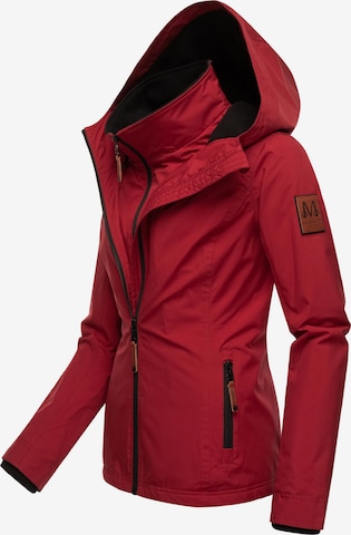 MARIKOO Weatherproof jacket 'Erdbeere' in Red