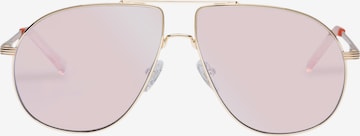 LE SPECS Okulary przeciwsłoneczne 'SCHMALTZY' w kolorze złoty