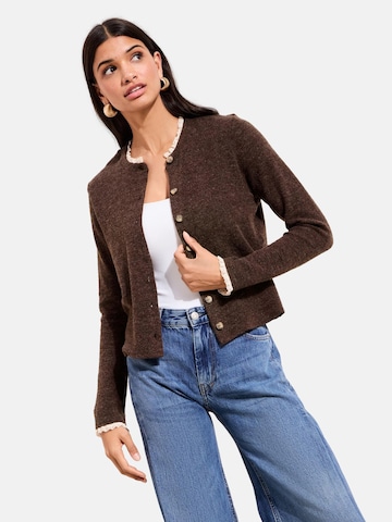 Friends Like These Вязаная кофта в Коричневый: спереди