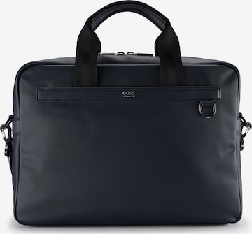 Borsa portadocumenti di BOSS in blu: frontale