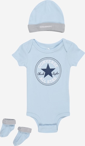 CONVERSE Set in Blau: Vorderseite