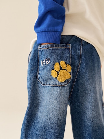 Next Wide leg Jeans in Blue