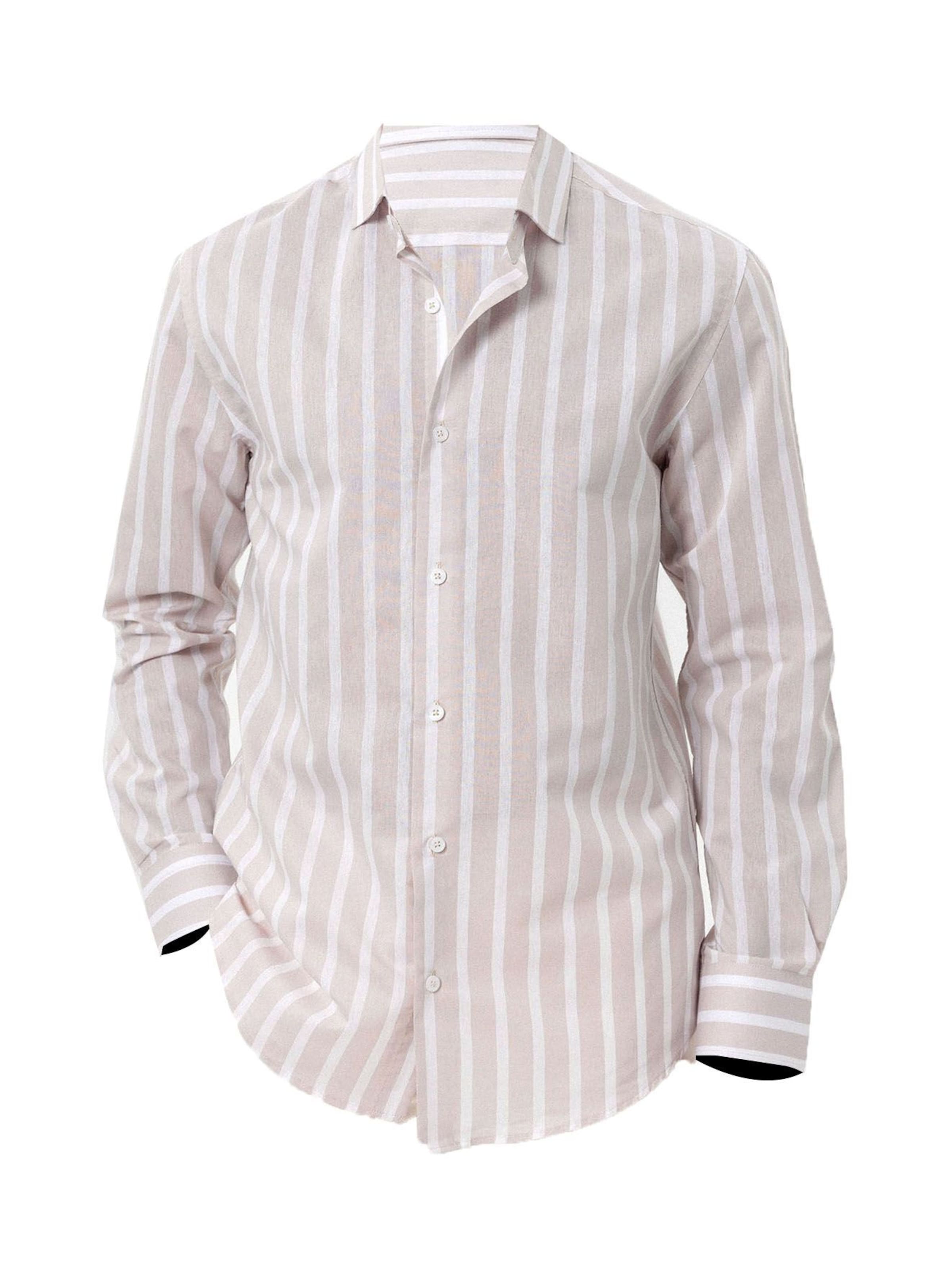 Antioch Tavaline suurus Triiksärk, värv beež: eest vaates