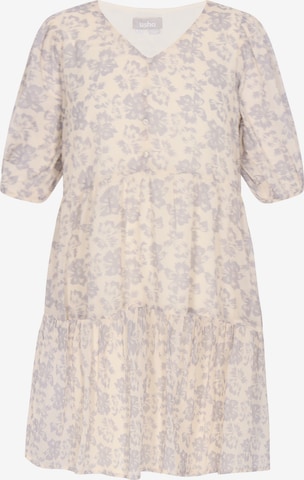 Usha - Vestido em branco: frente