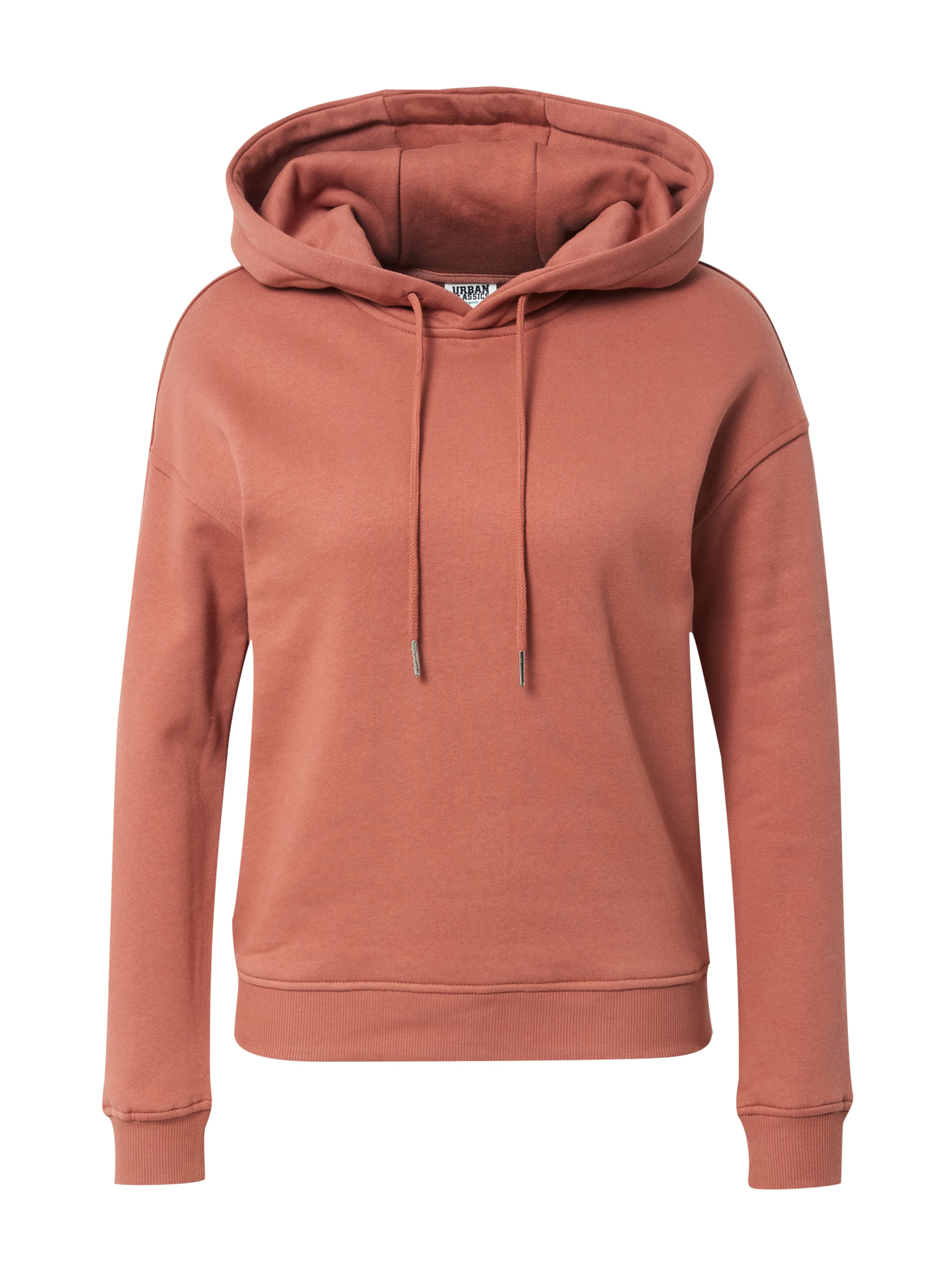 Sweat-shirt Urban Classics en marron : devant