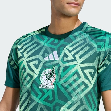ADIDAS PERFORMANCE - Camiseta funcional 'Mexiko 26 Pre-Match' en verde