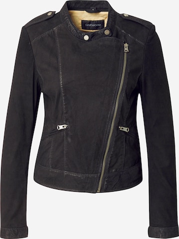 OAKWOODPrijelazna jakna 'Greta' - crna boja: prednji dio