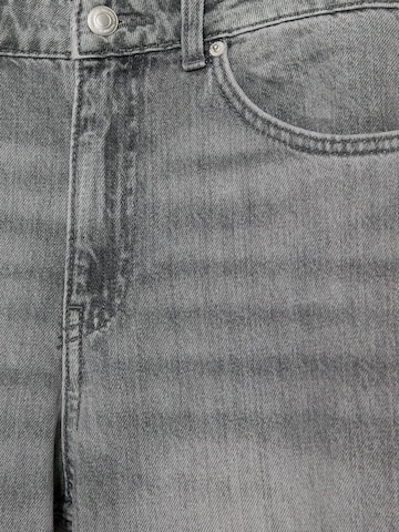 Pull&Bear Широки крачоли Дънки в сиво