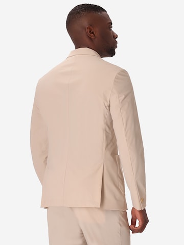 Distretto12 Slim fit Colbert in Beige