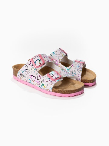 Bayton - Sandalias 'Atlas' en blanco