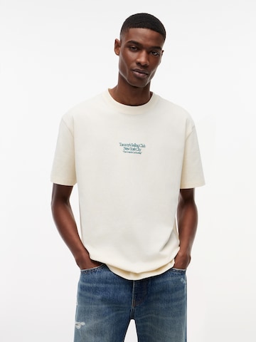 Tommy Jeans T-shirt 'SAILBOAT' i beige