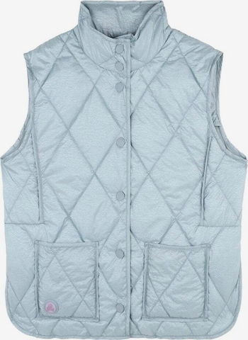Scalpers Vest in Blue: front