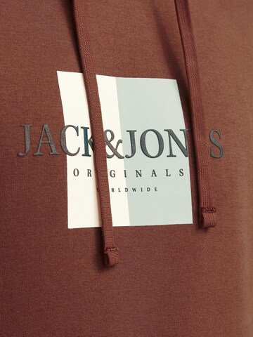 JACK & JONES Sweatshirt i brun