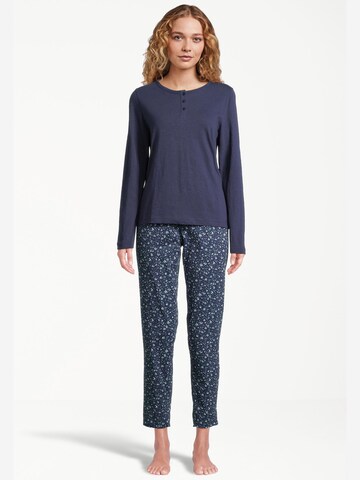 SEIDENSTICKER Pajama 'Soft Knits' in Blue