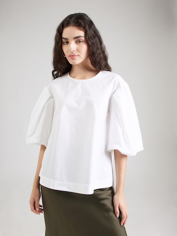 & Other Stories Blouse in White: front