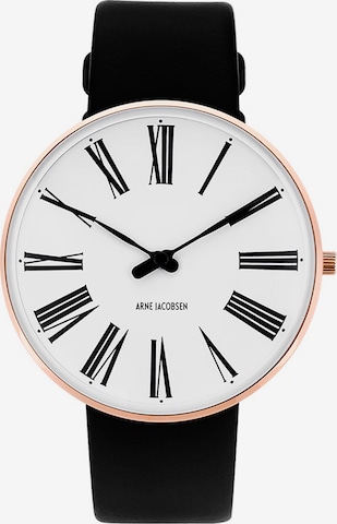 Arne Jacobsen Uhr in Pink: predná strana