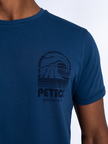 Petrol Industries Koszulka w kolorze niebieski