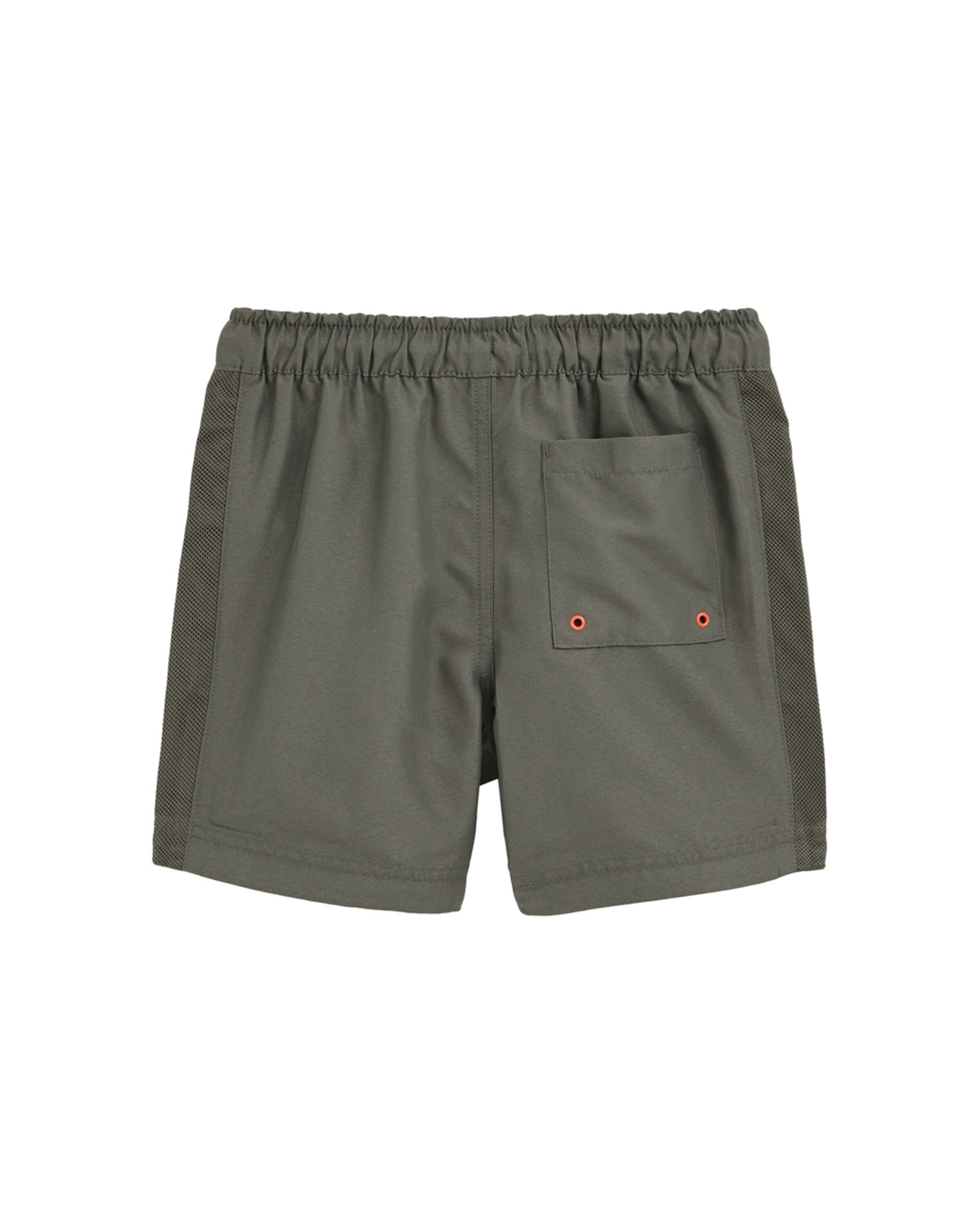 WE Fashion Kopalne hlače | zelena barva