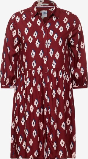 CECIL Dress in Burgundy / White, Item view