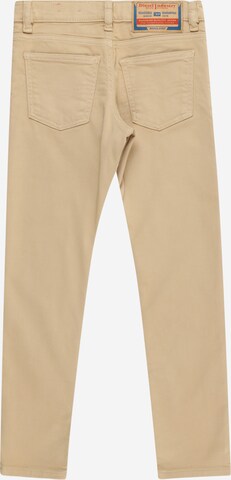 Regular Pantalon DIESEL en beige