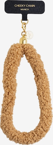 Cheeky Chain Munich Smartphone Case 'Teddy' in Brown: front